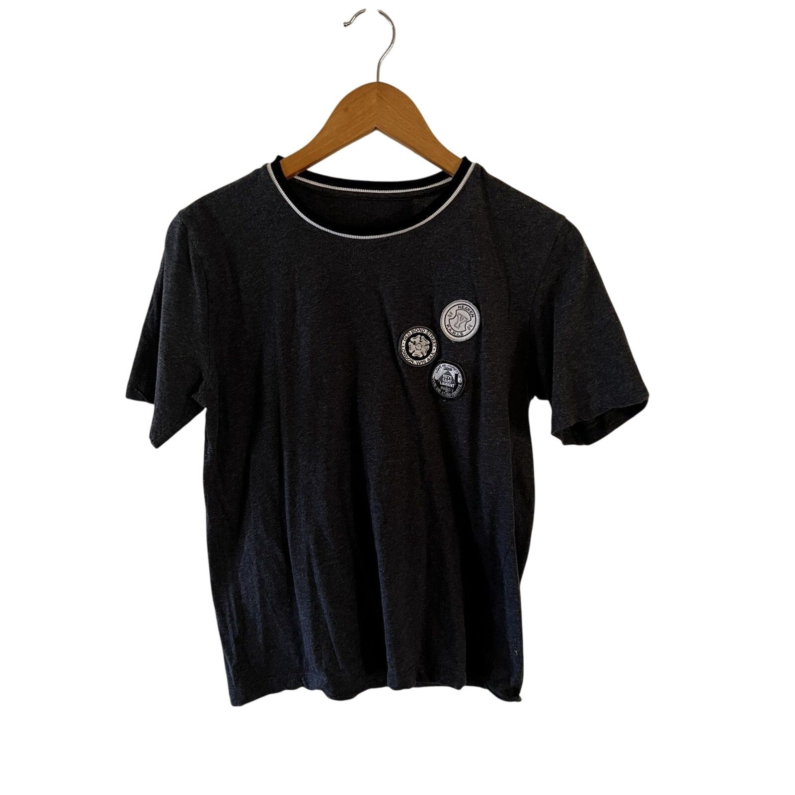 Saint Laurent Logo patch t shirt XS