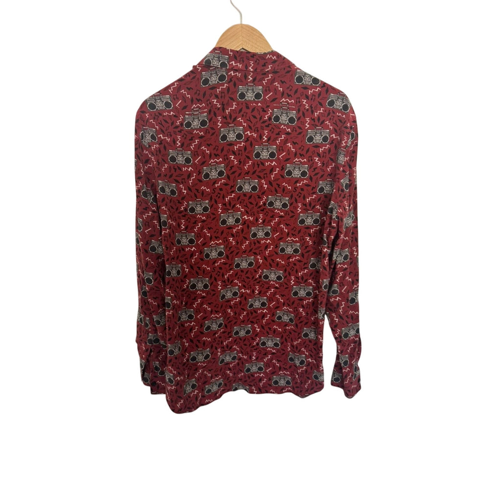 Saint Laurent Silk Boombox shirt 40