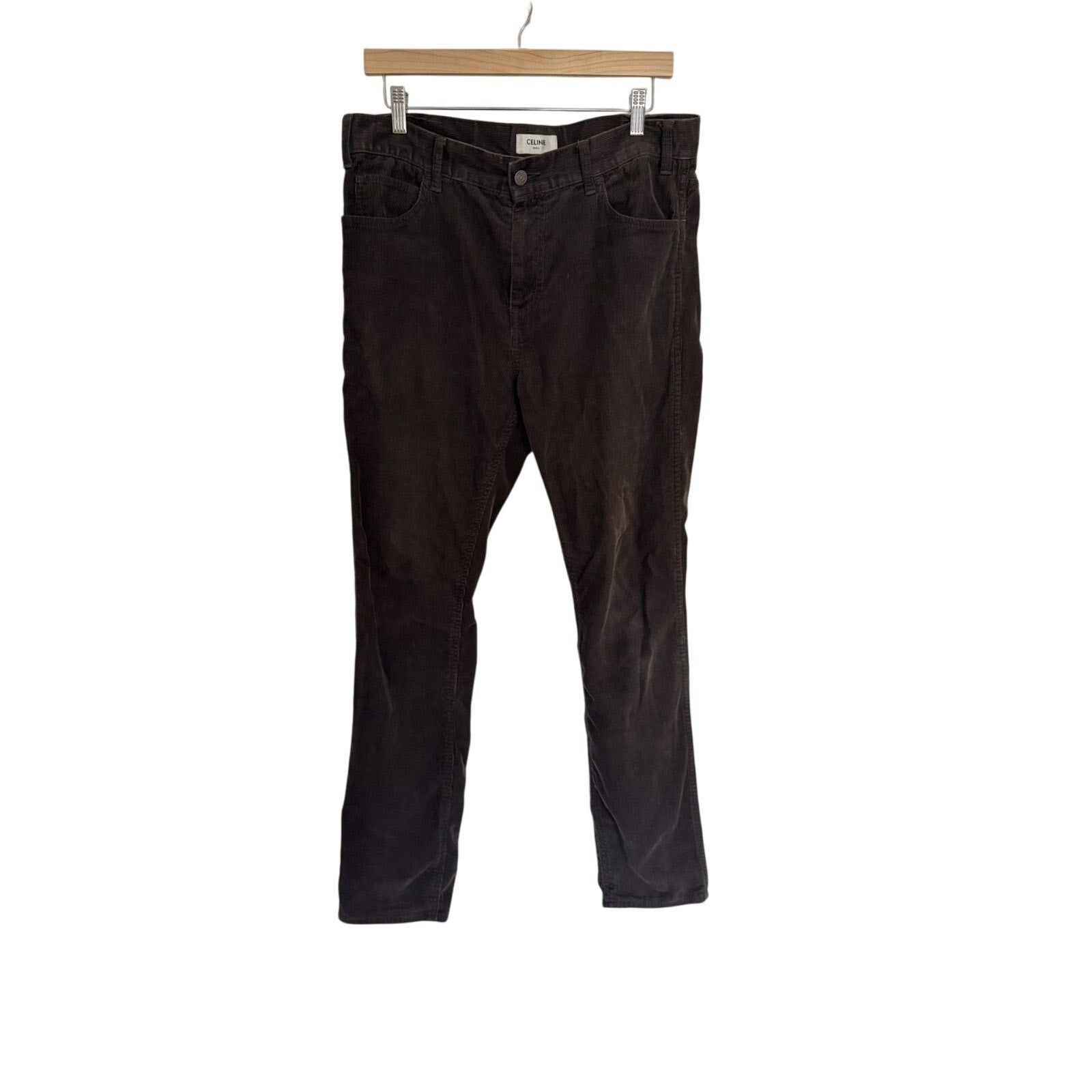 Celine Brown Corduroy pants 31