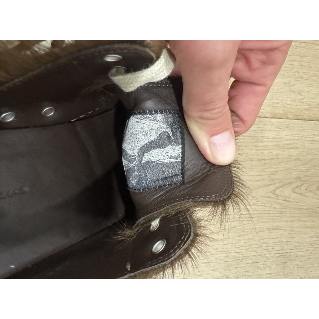 Rick Owens Ponyhair Ramones Low Brown 39.5