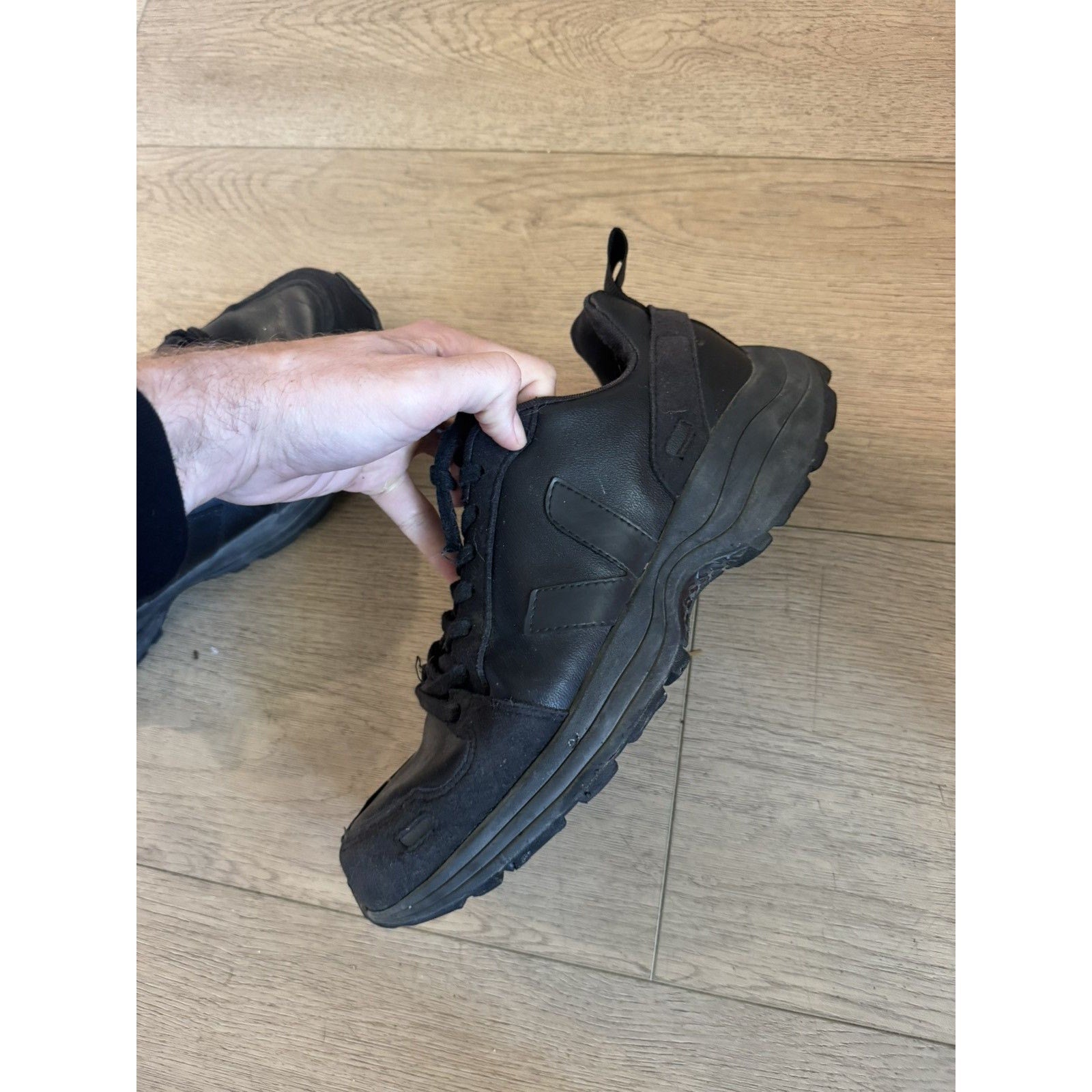 Rick Owens Used veja hikers 45