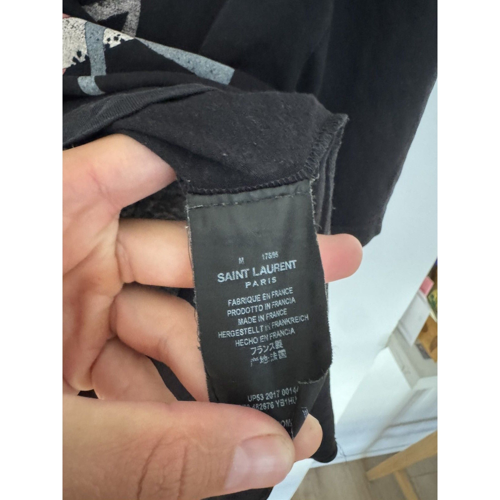 Saint Laurent Oversized No smoking t