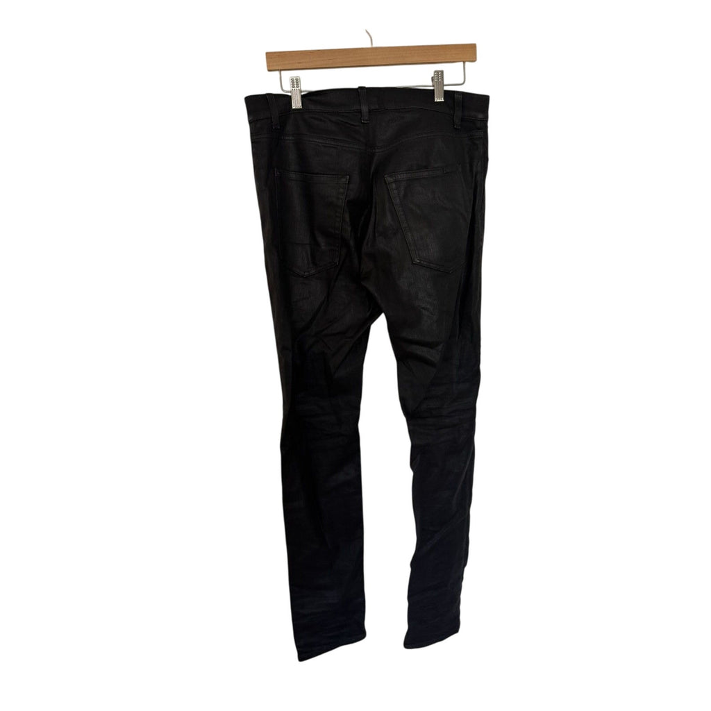 Saint Laurent Heavy wax nightrider denim 33