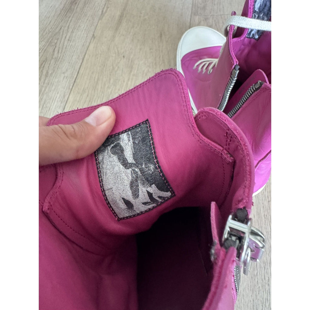 Rick Owens Pink Mainline Ramones 45