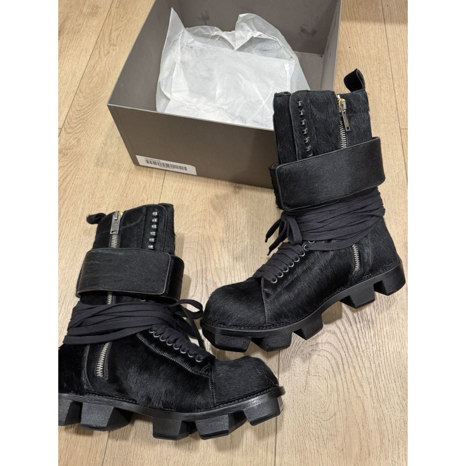 BNIB FW13 Plinth Ponyhair Boots 43.5