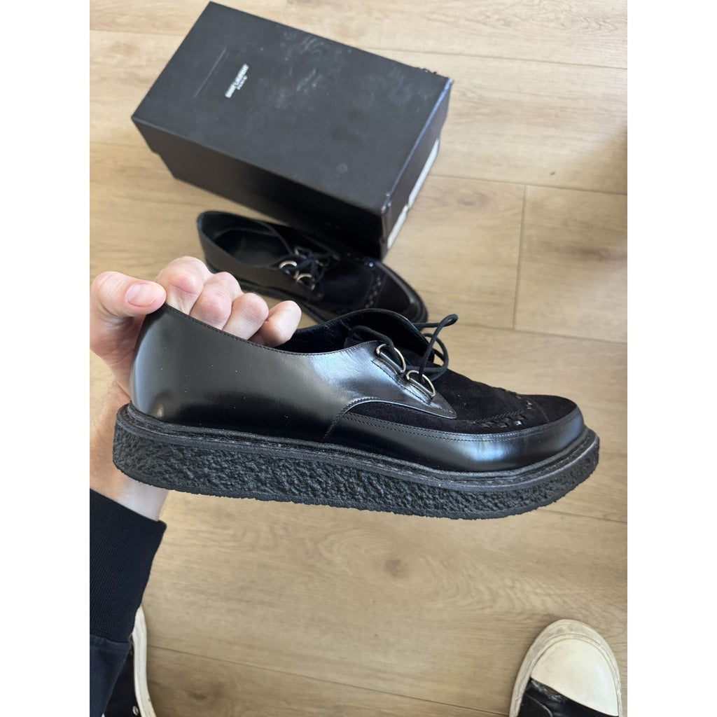 Saint Laurent New FW14 D Ring Creepers 45.5