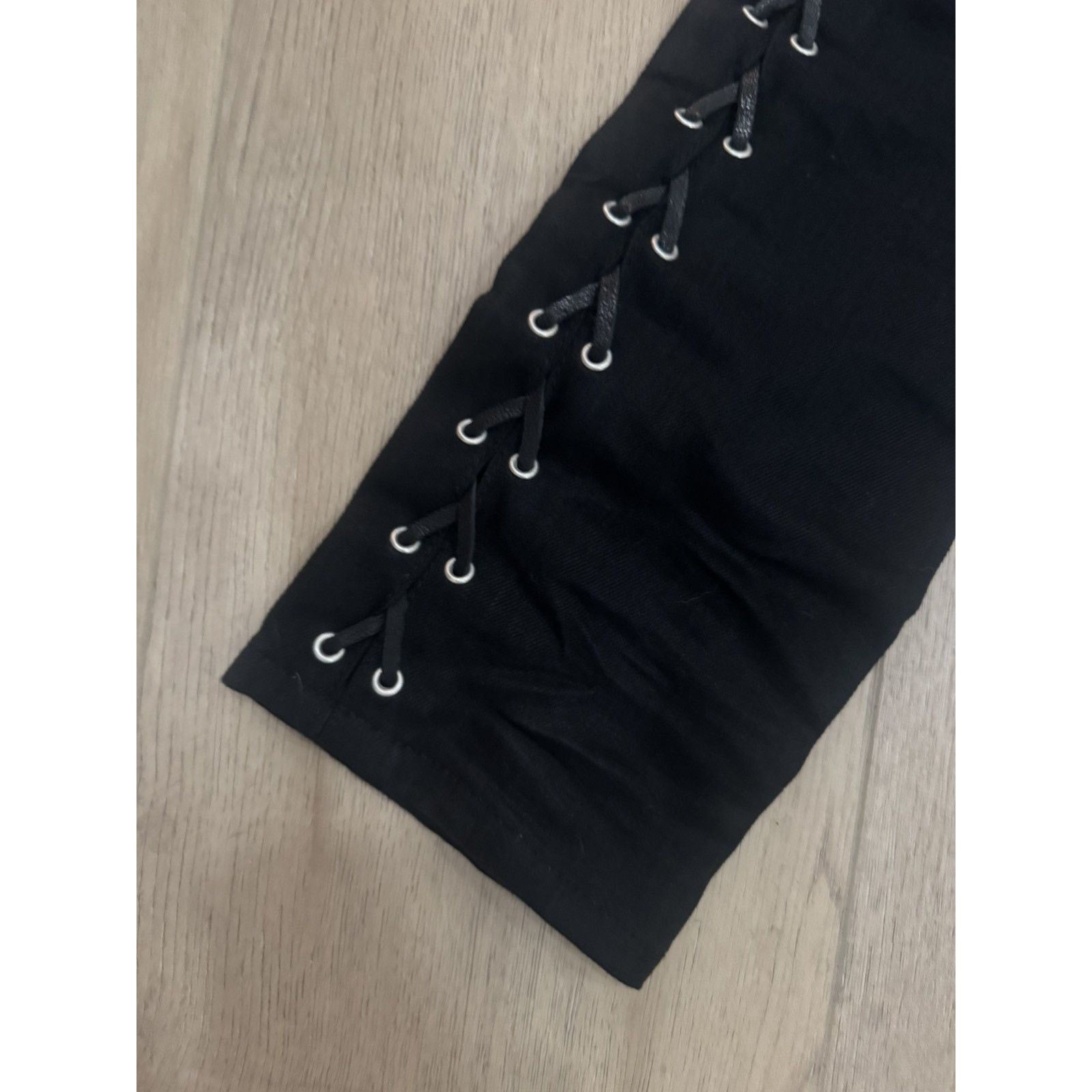 Saint Laurent Hedi Laced Denim