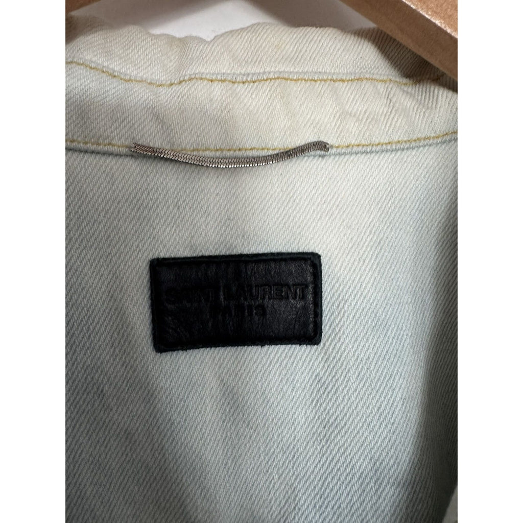 Saint Laurent Light wash denim jacket Small