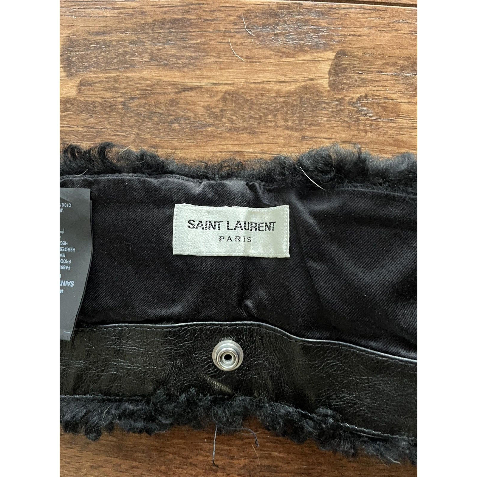 Saint Laurent New L01 46 Collar Shearling Attachment 44/46/48