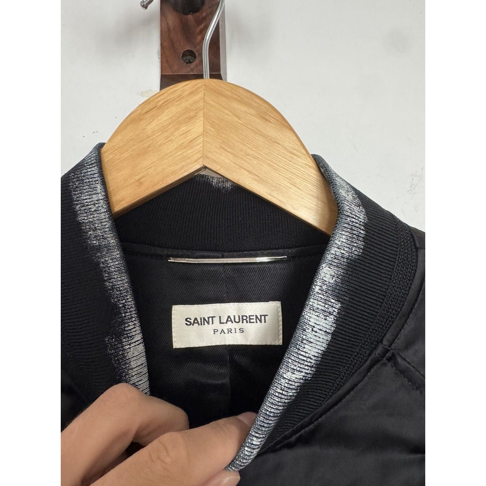 Saint Laurent Hedi Moon Bomber 50