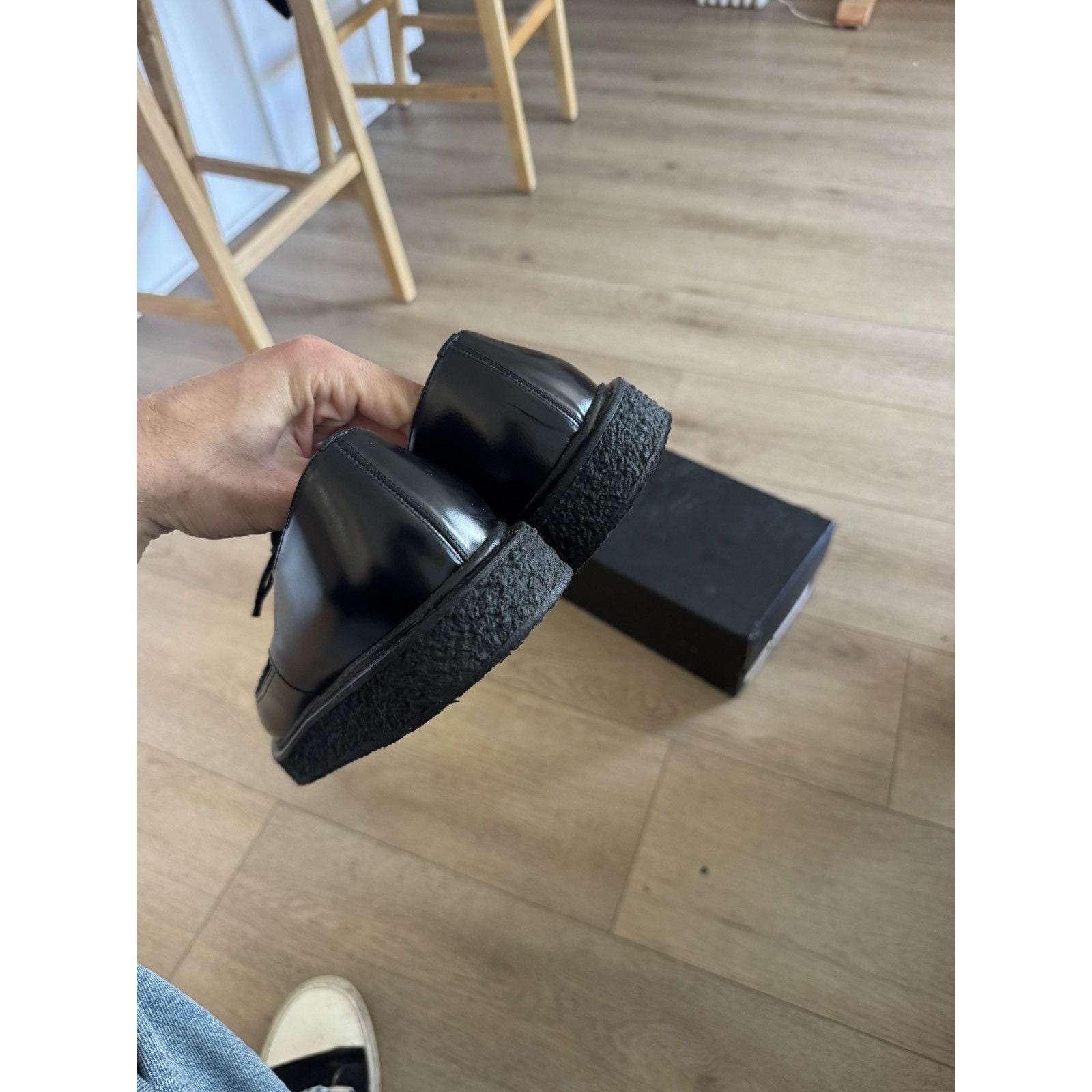 Saint Laurent New FW14 D Ring Creepers 45.5