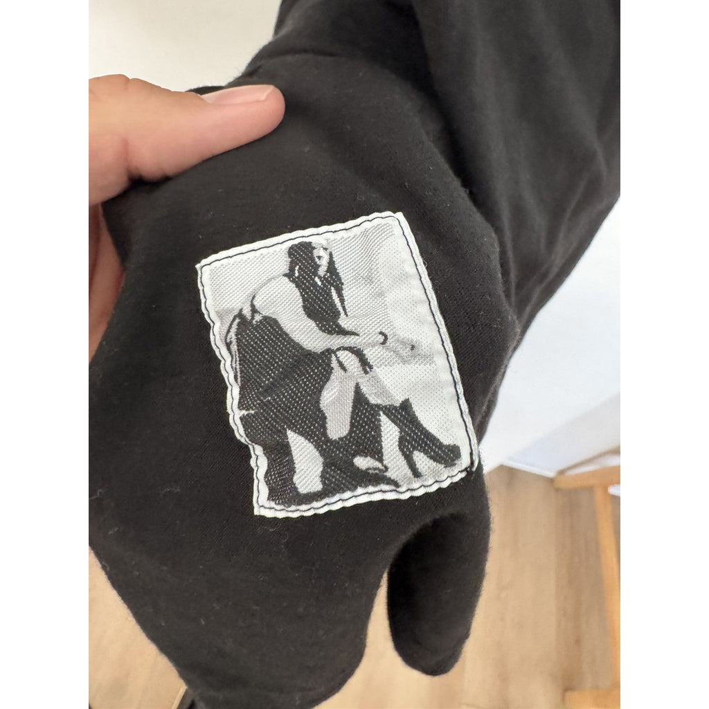 Rick Owens Oversized Embroidered crater T