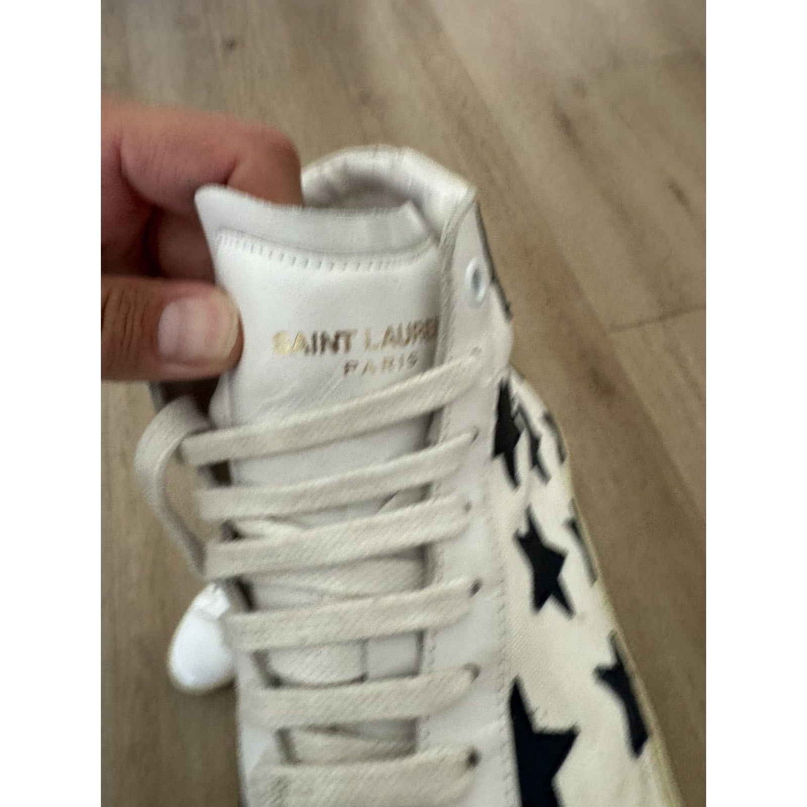 Saint Laurent Hedi stars skates 41