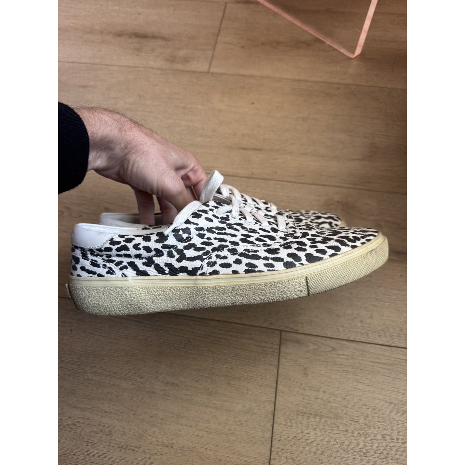 Saint Laurent OG hedi leather babycats 44.5