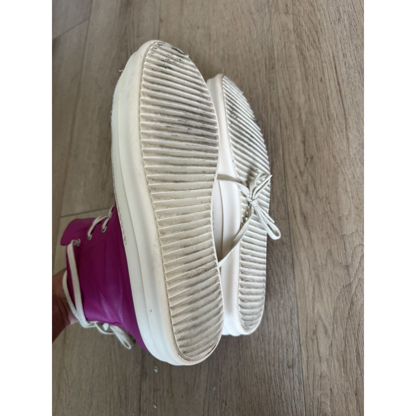 Rick Owens Pink Mainline Ramones 45