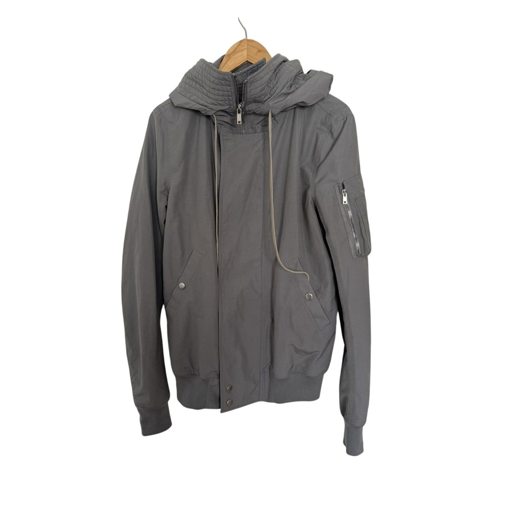 Rick Owens stone Grey Exploder Parka small