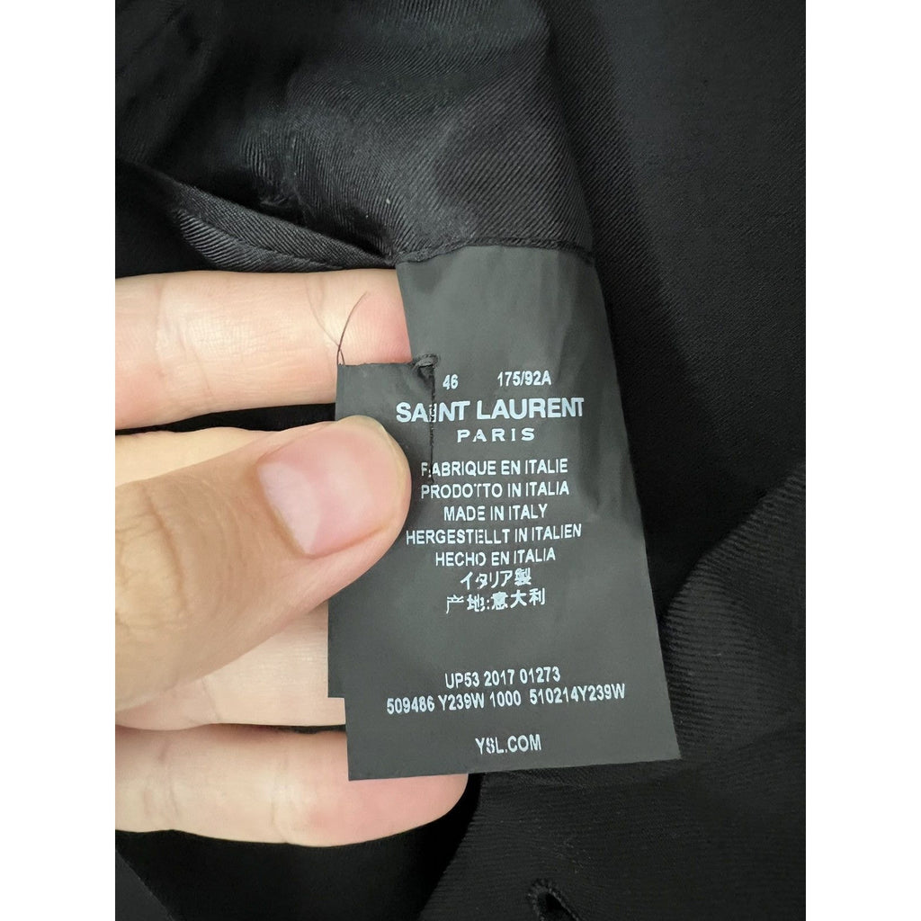 Saint Laurent Notch Lapel Blazer 2017 46