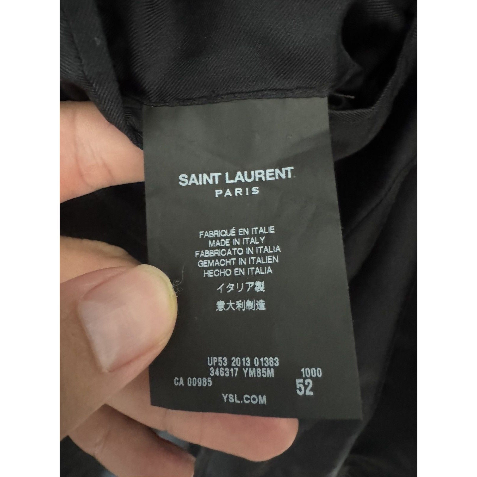 FW13 Peaked Le Smoking Rare 2 Button 52