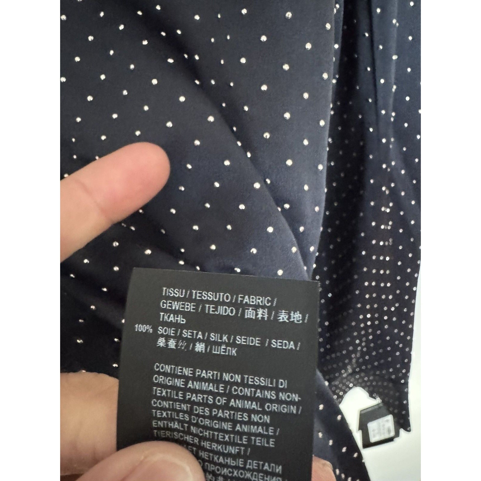 Saint Laurent New Silk Embellished shirt