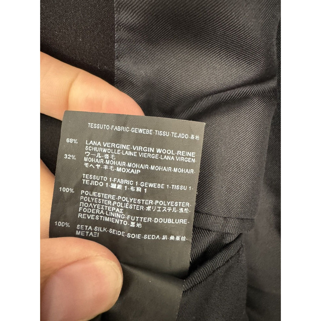 Saint Laurent 2013 Grain de Poudre Shawl le smoking blazer 50