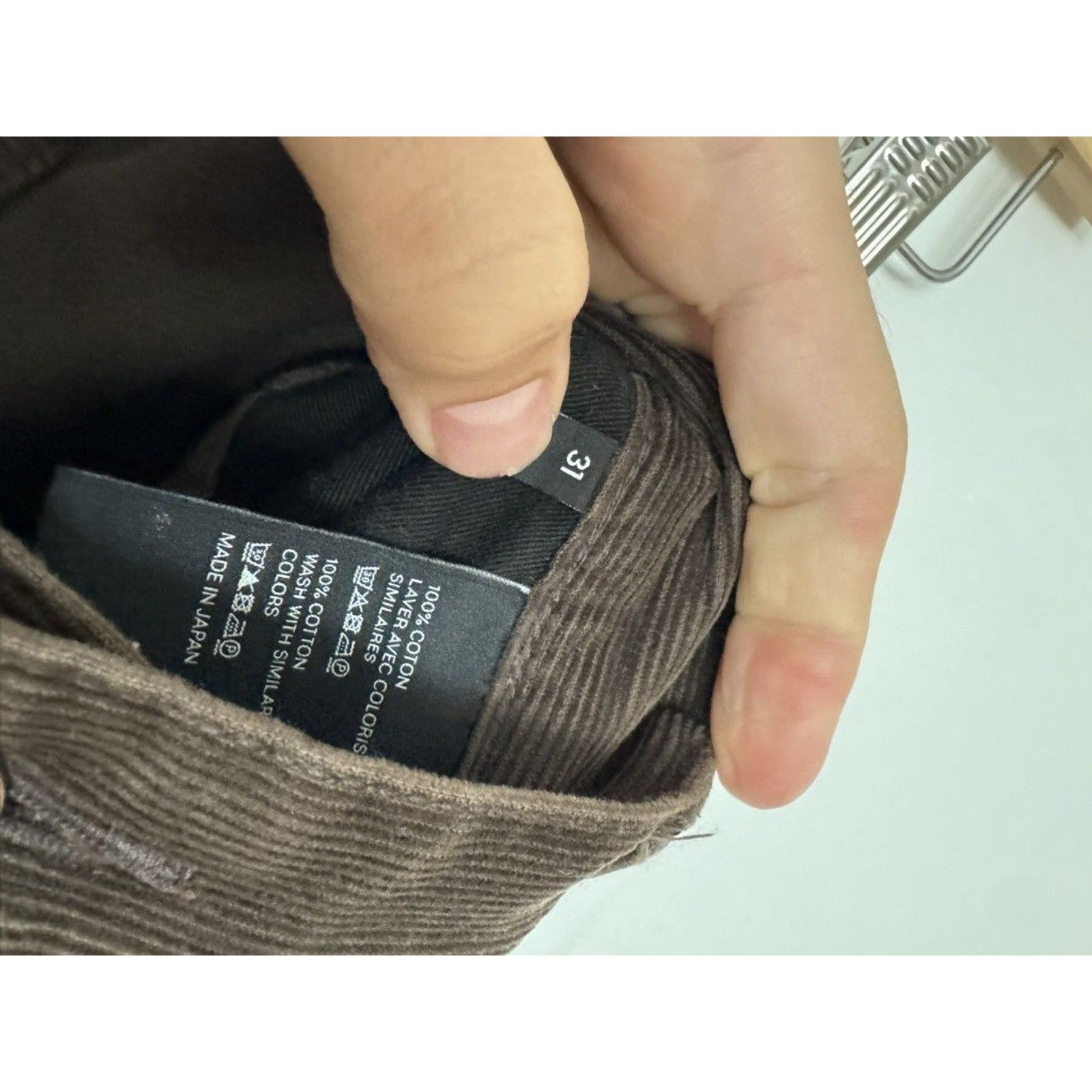 Celine Brown Corduroy pants 31