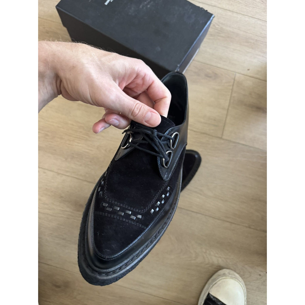 Saint Laurent New FW14 D Ring Creepers 45.5
