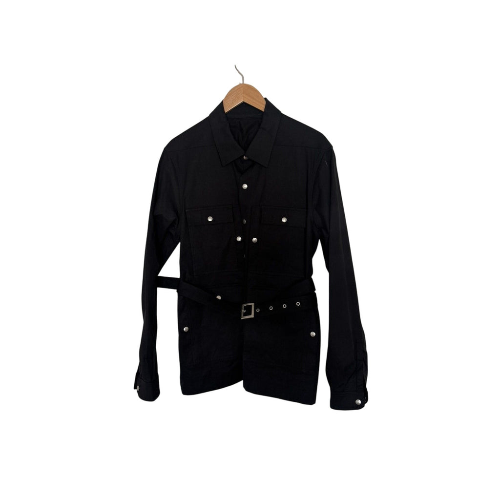 Rick Owens Belted coat Large