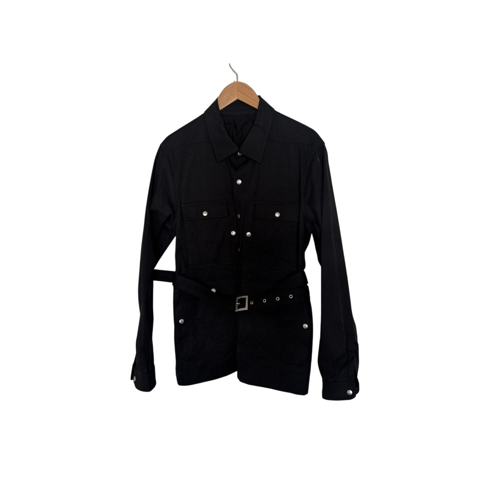 Rick Owens Belted coat Large