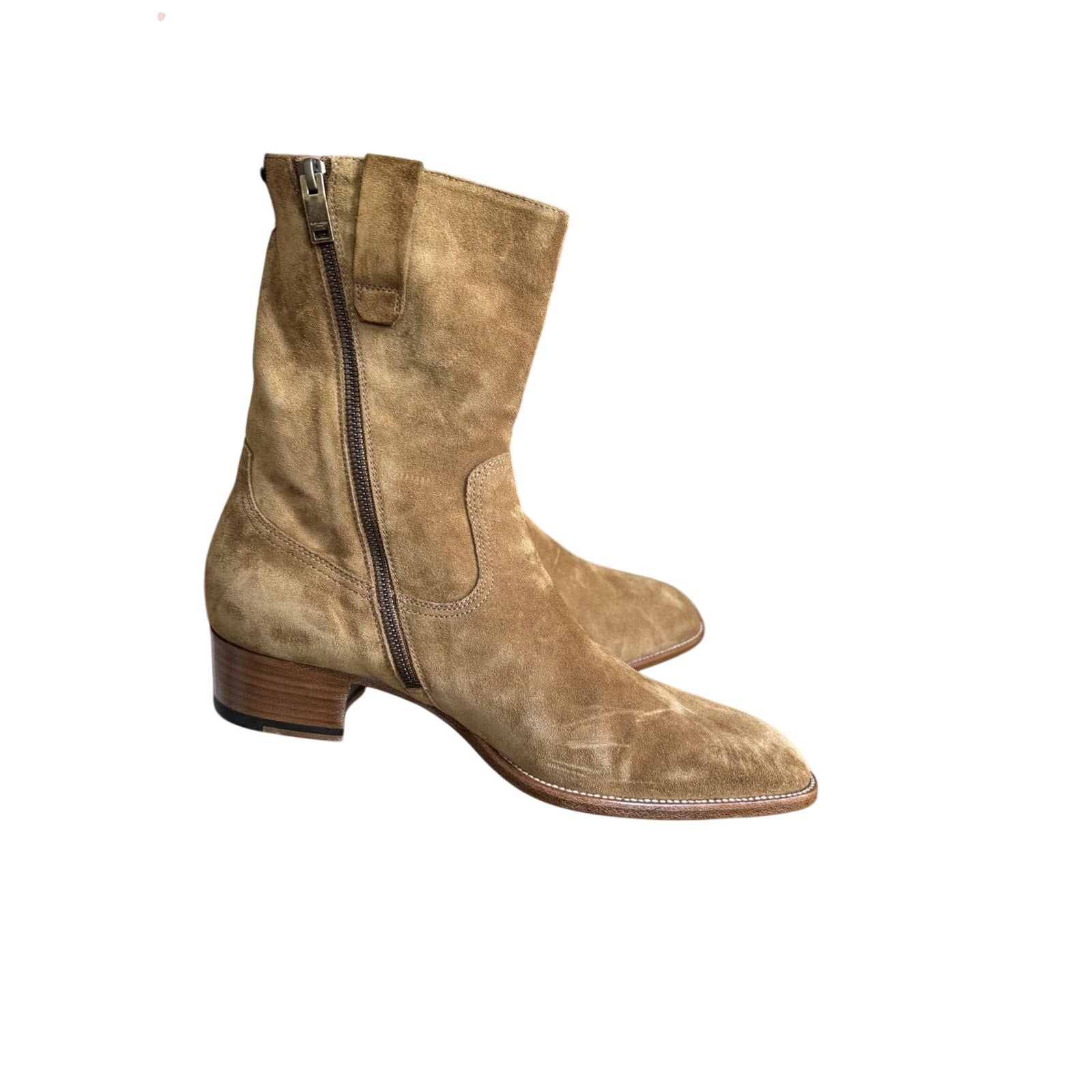 Saint Laurent Hedi Cowboy Wyatt Boots 43