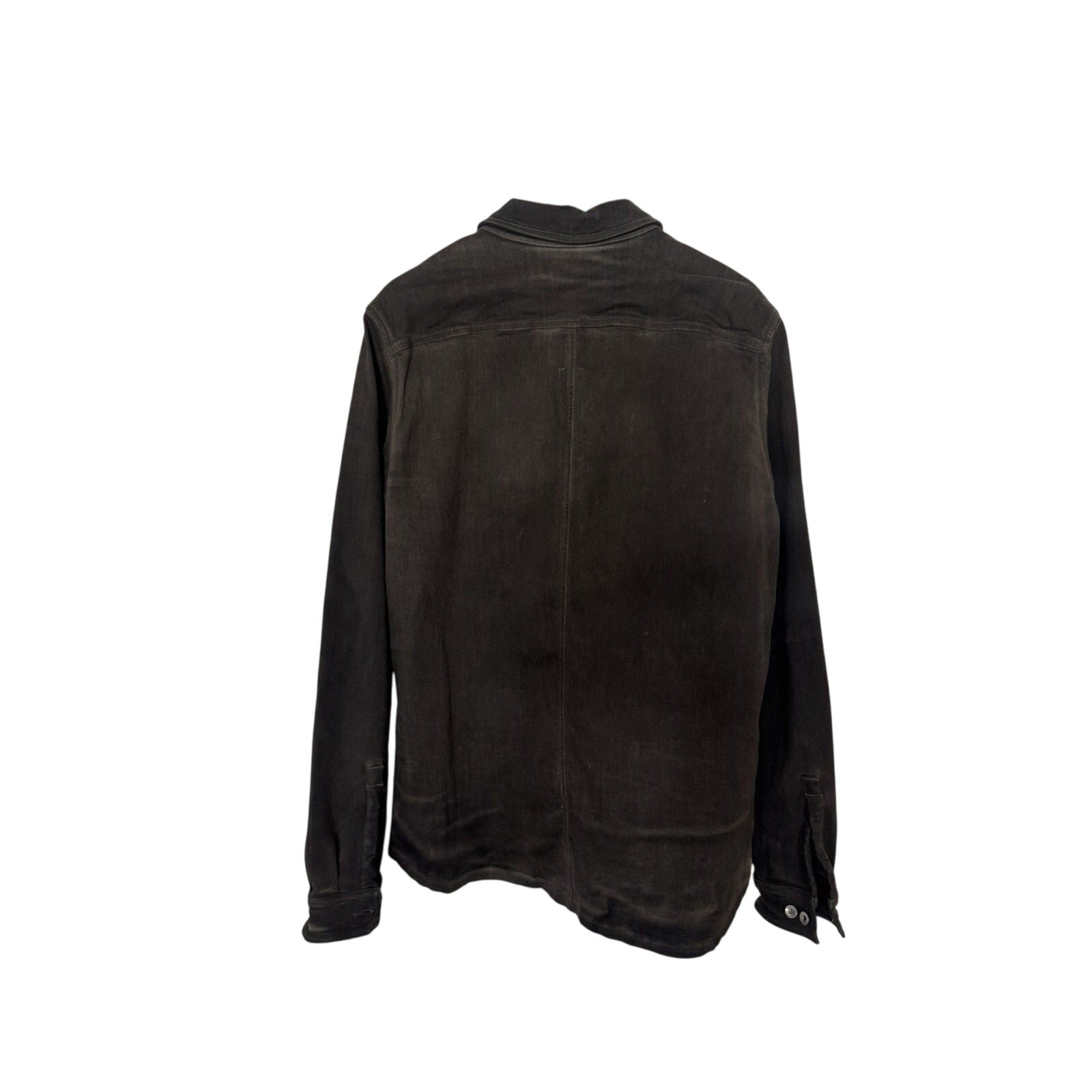 Rick Owens Dark dust oversized denim outershirt small