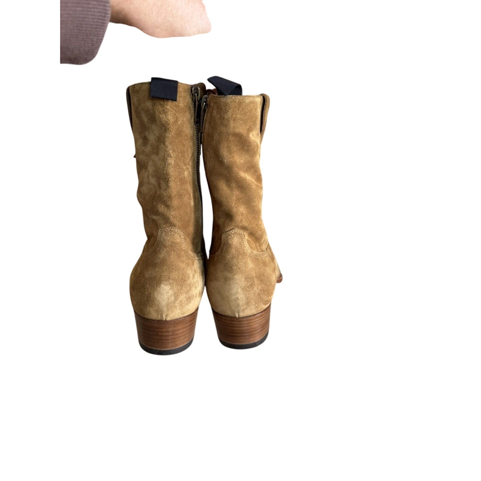 Saint Laurent Hedi Cowboy Wyatt Boots 43