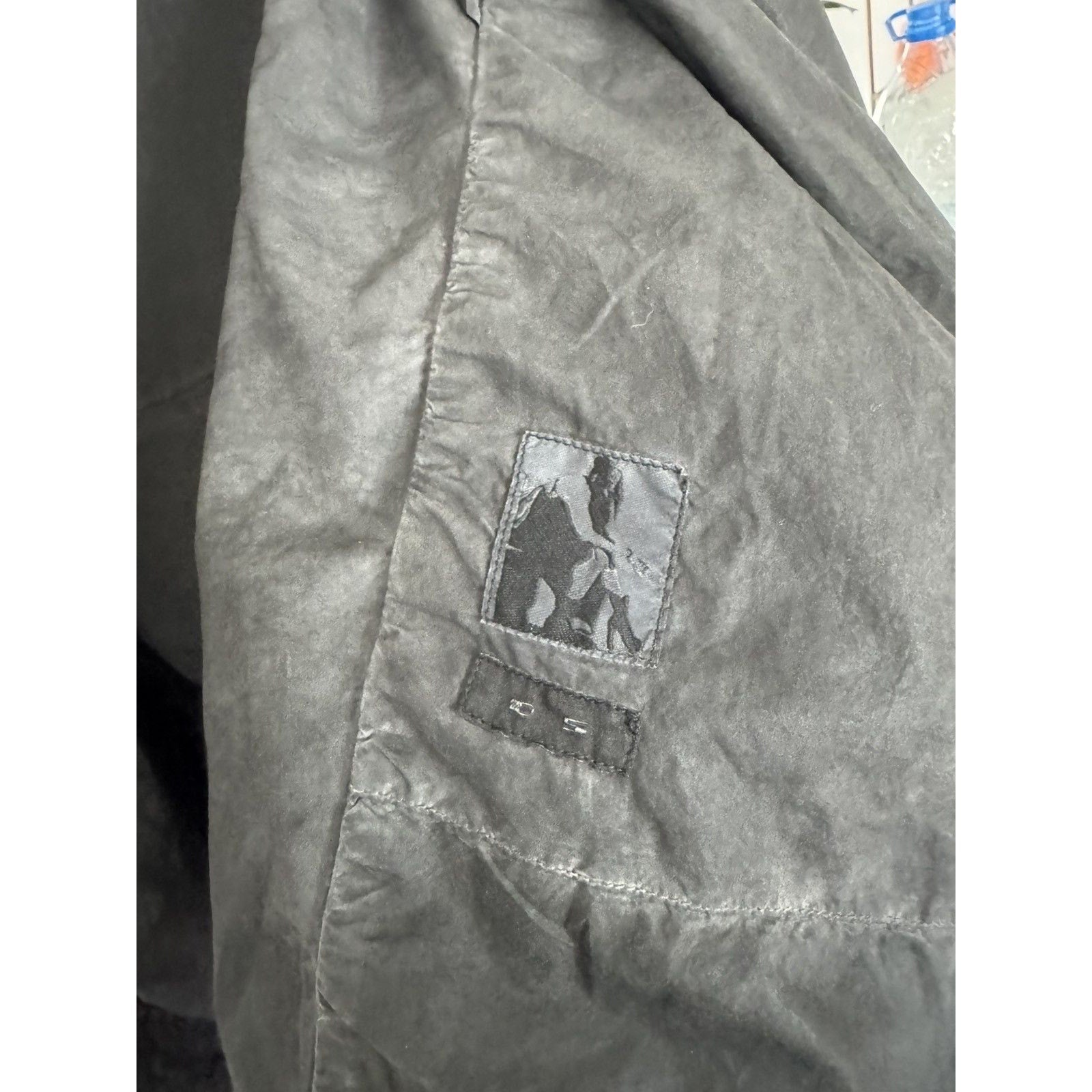 Rick Owens OG waxed Exploder Parka L