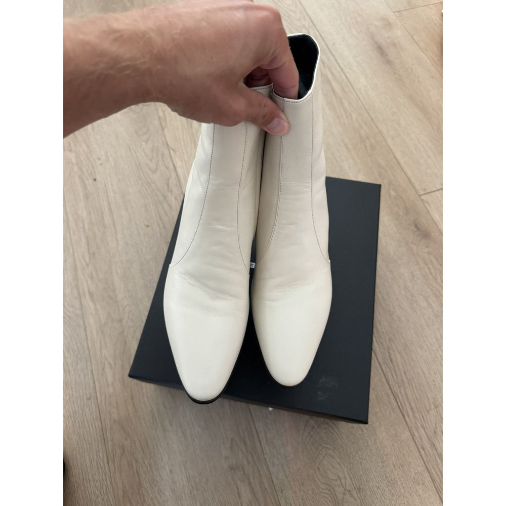 Saint laurent New Cream Vasili Boots 41
