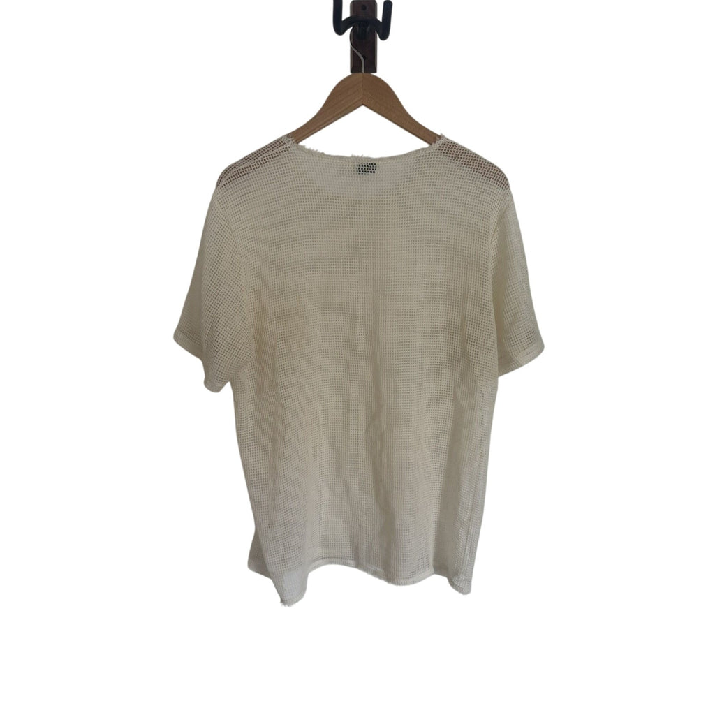 Saint Laurent Hedi 2013 Mesh shirt XL