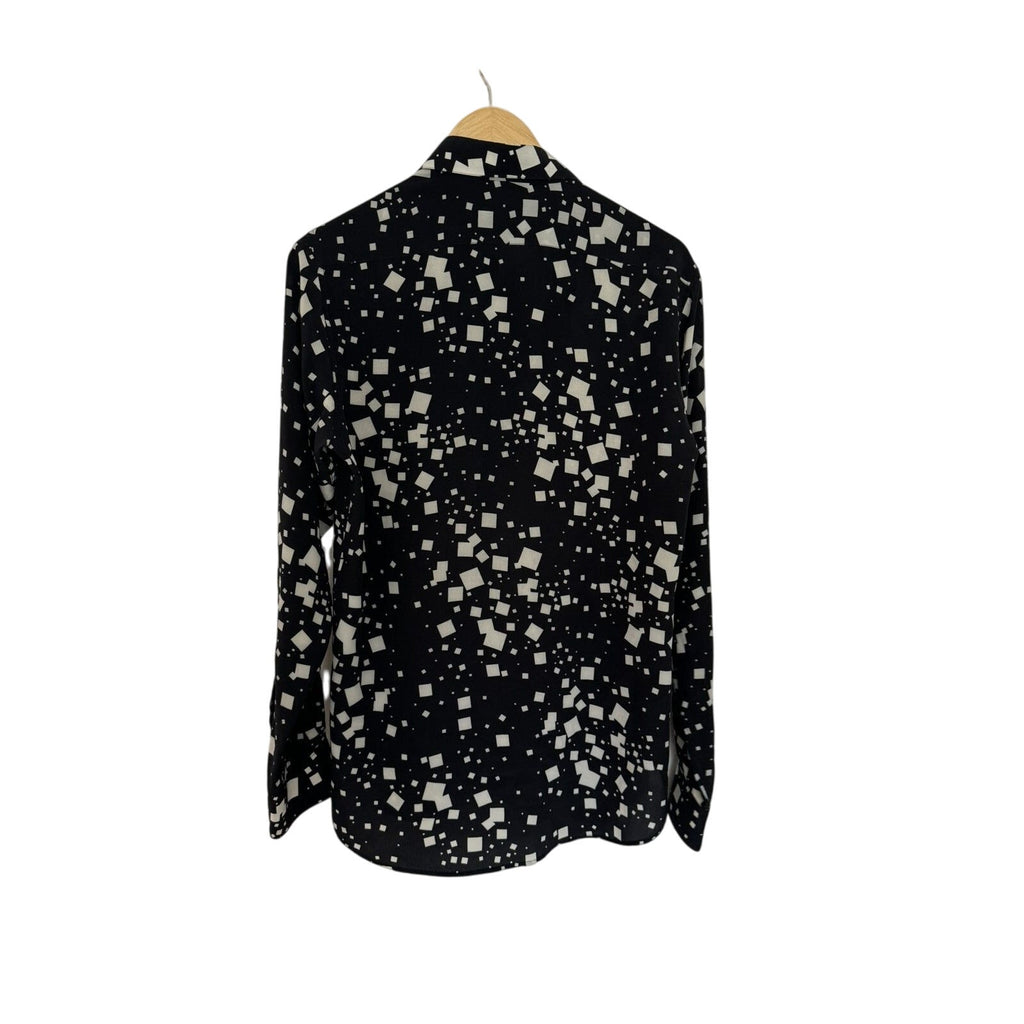 Saint Laurent Rare Hedi Silk Squares shirt 39