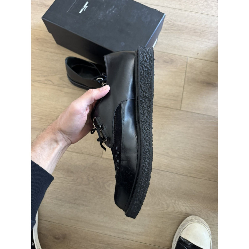Saint Laurent New FW14 D Ring Creepers 45.5