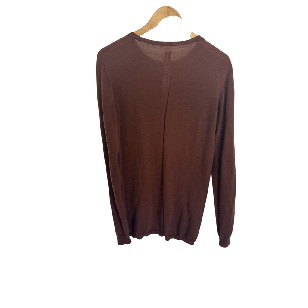 Rick Owens Cashmere Strobe Sweater FW22