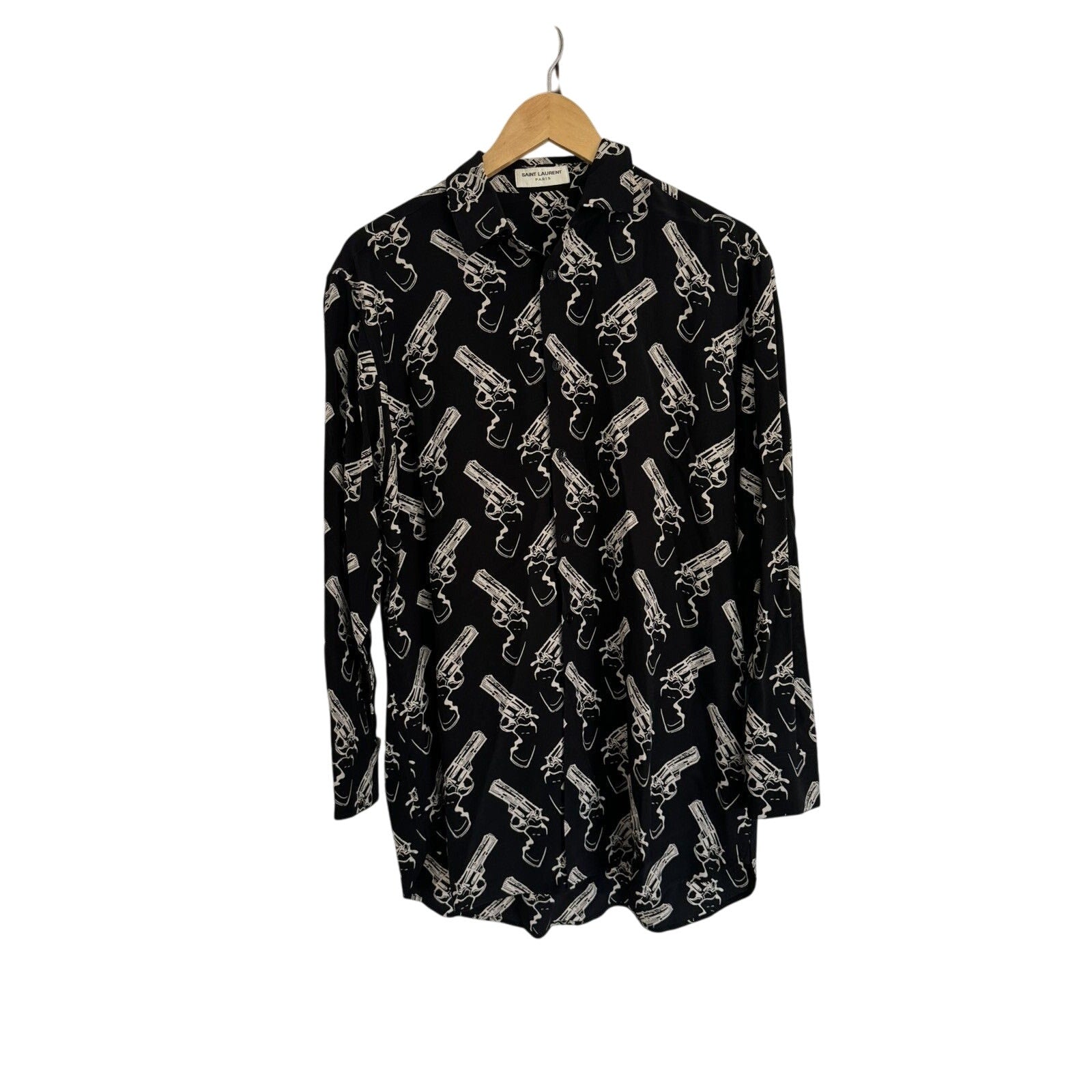 Saint Laurent Silk revolver shirt Hedi Small