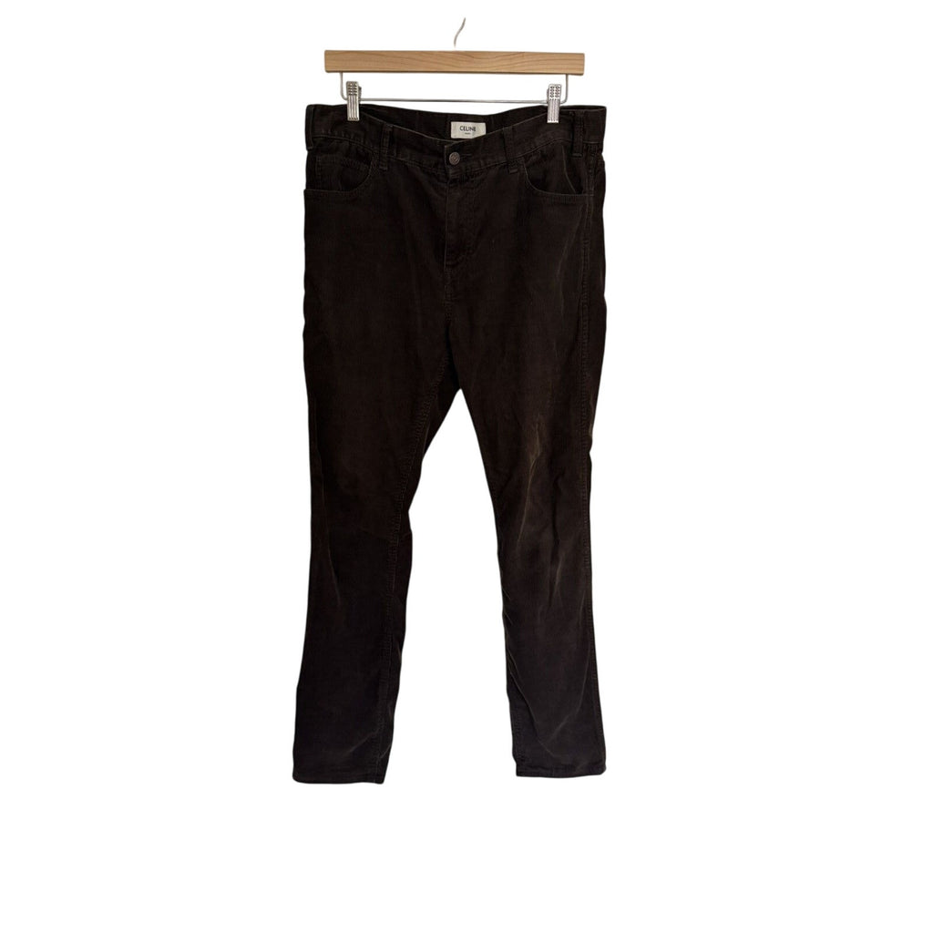 Celine Brown Corduroy pants 31