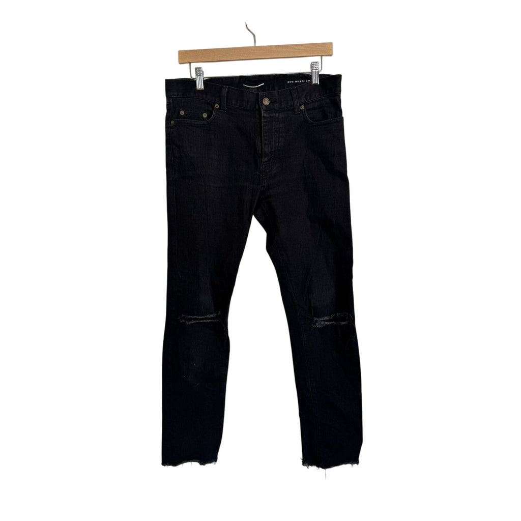 Saint Laurent Knee rip haw hem d02 31