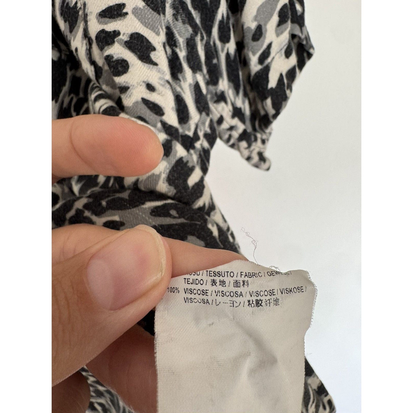 Saint Laurent Viscose SS16 Babycat Camp Shirt 39