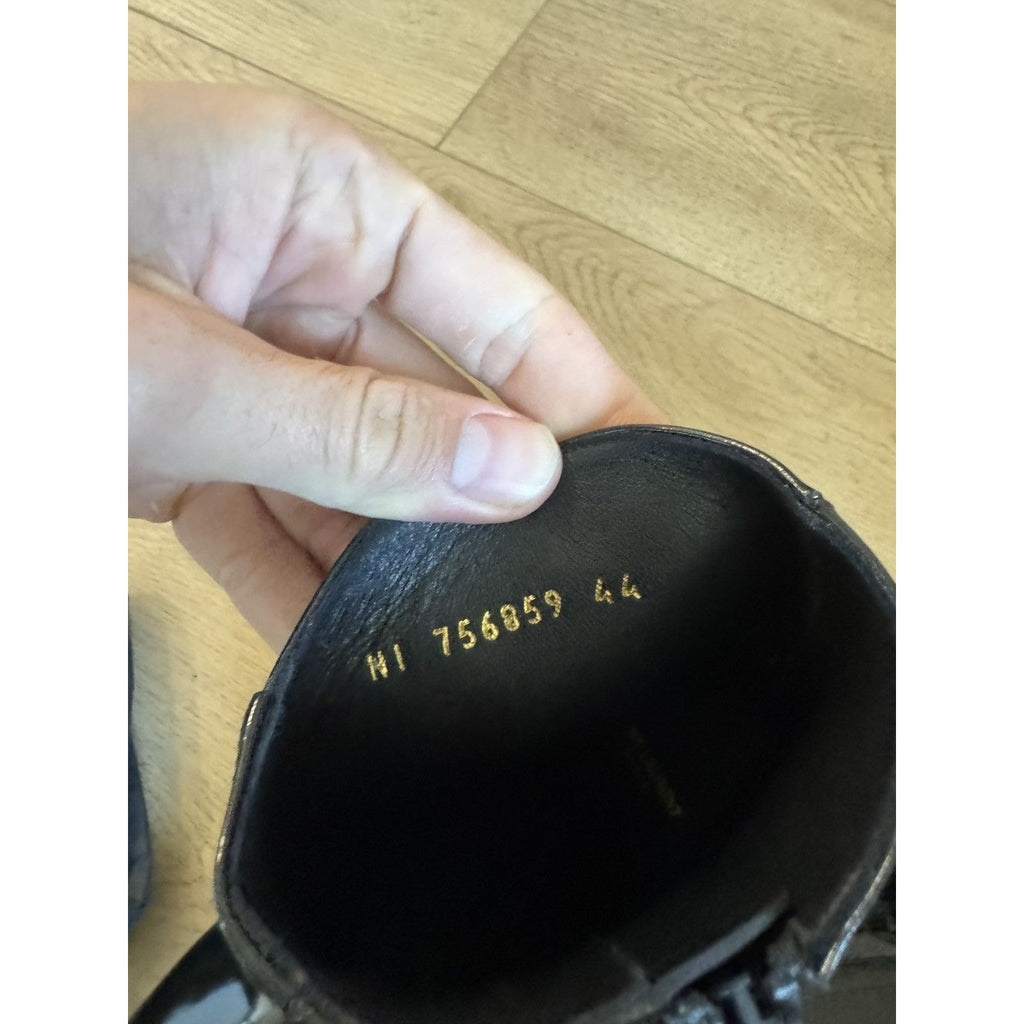 Saint Laurent New Arsun Boots Patent 44