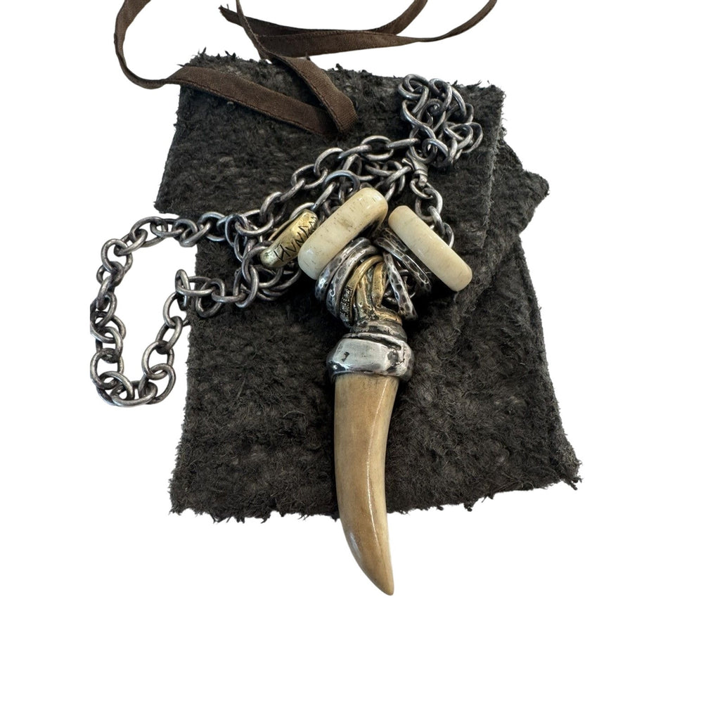 Rick Owens HUNROD Bone Stacking Necklace $17K MSRP