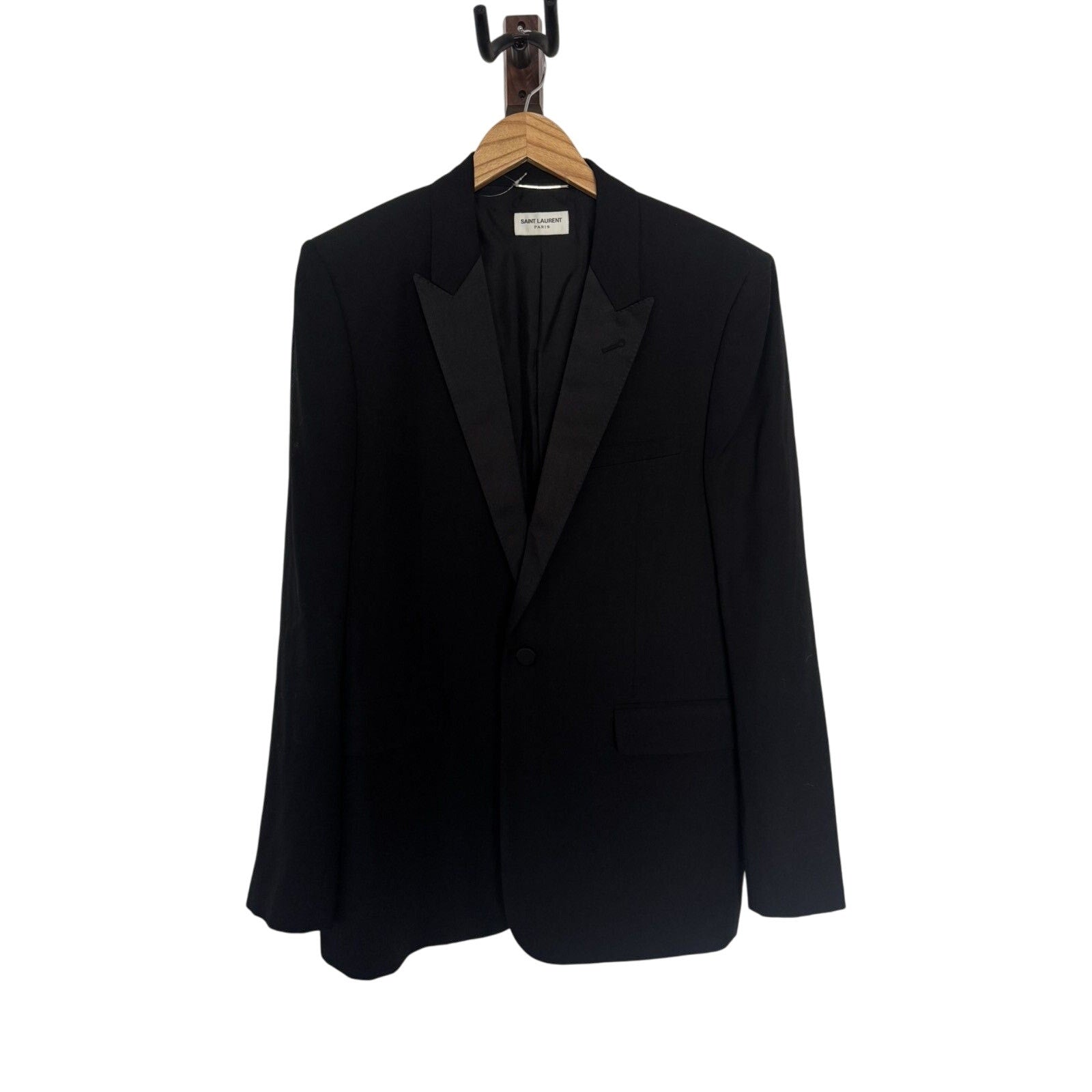 Saint Laurent FW16 Hedi Peaked Le Smoking blazer 54