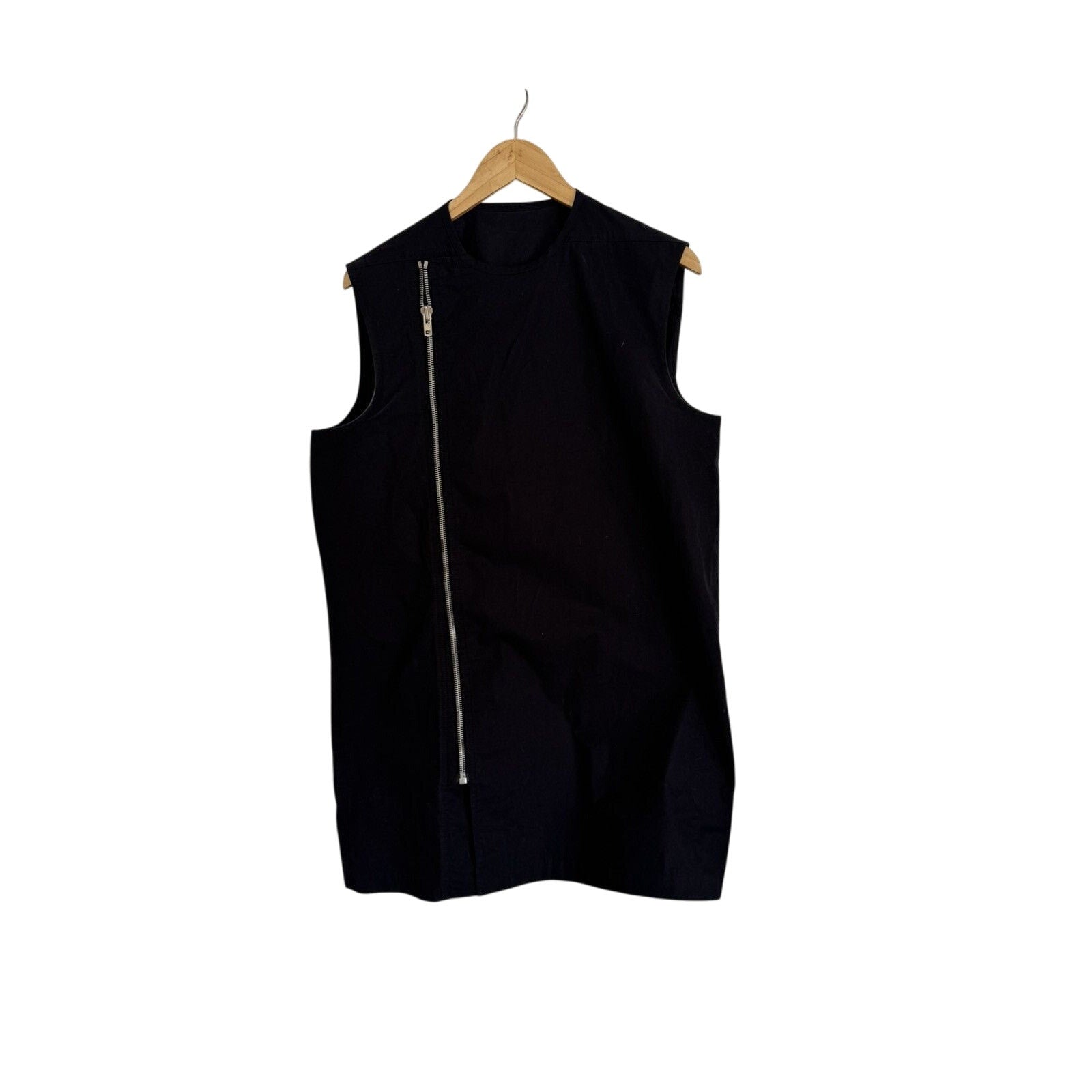 Rick Owens Vicious Asymmetric Zip Large