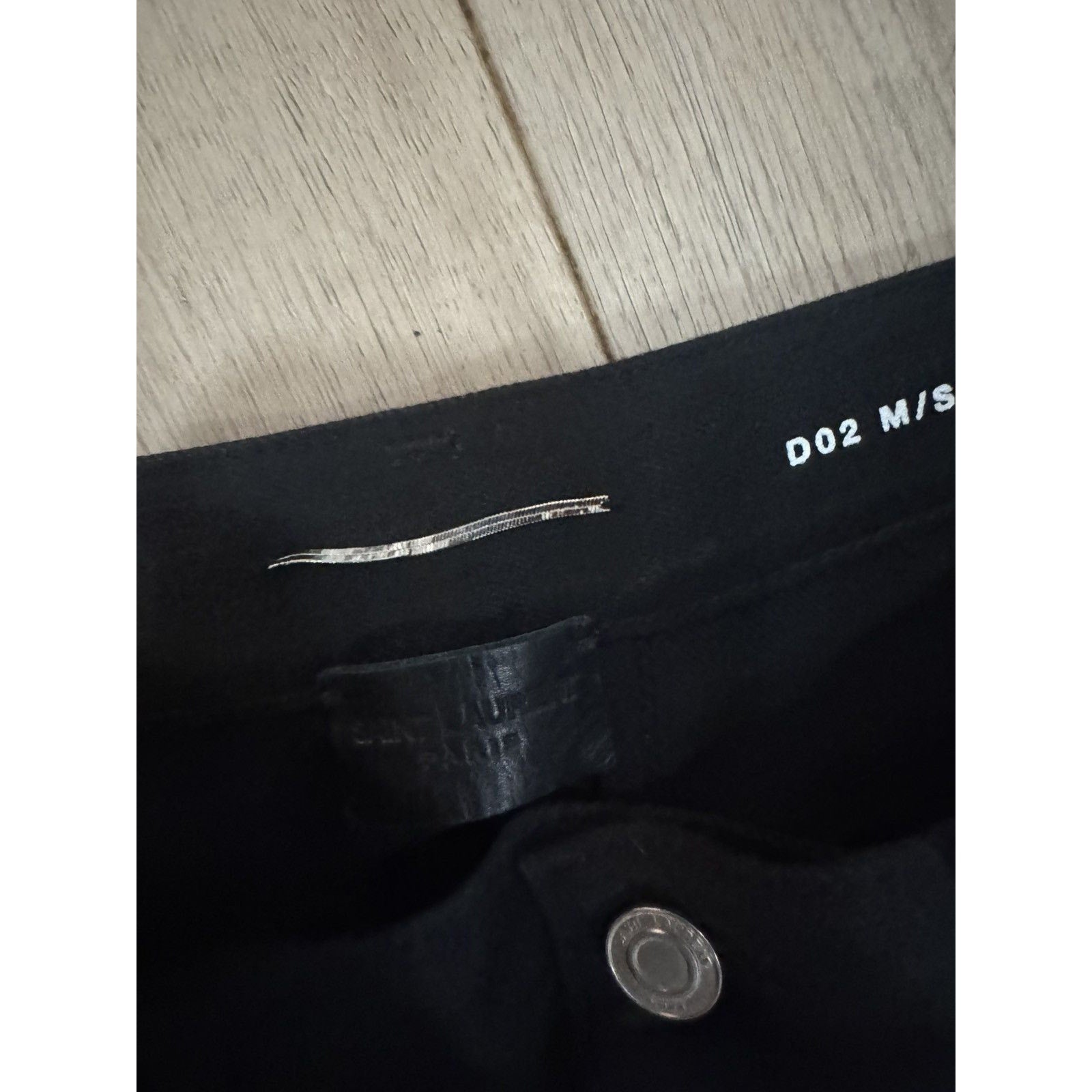 Saint Laurent Hedi Laced Denim