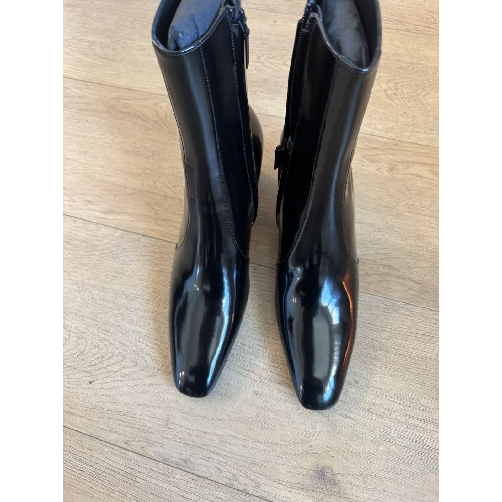 Saint Laurent New Arsun Boots Patent 44
