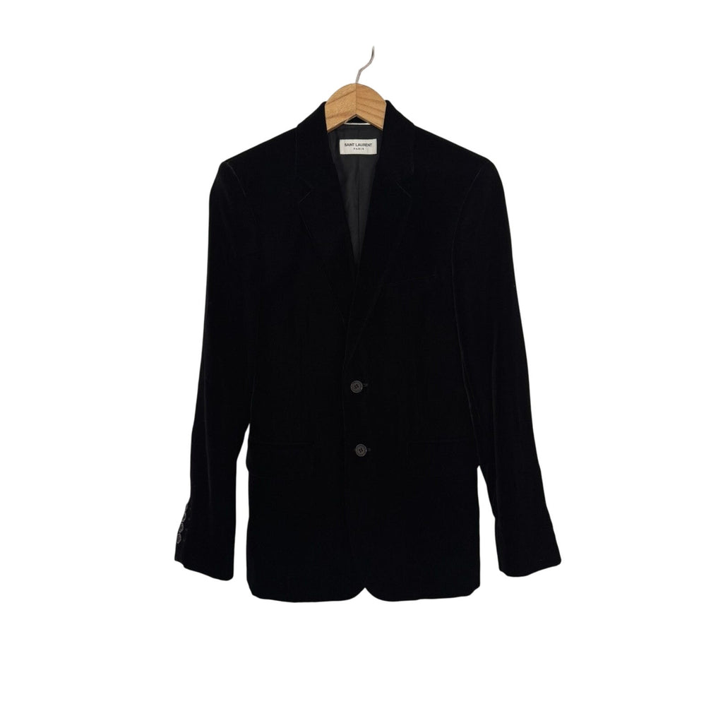Saint Laurent Velour Evening Jacket 46