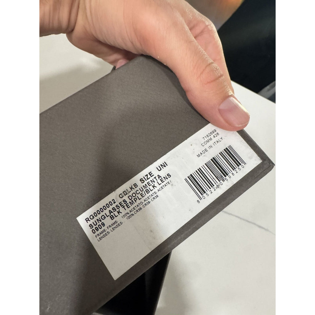 Rick Owens Documenta sunglasses