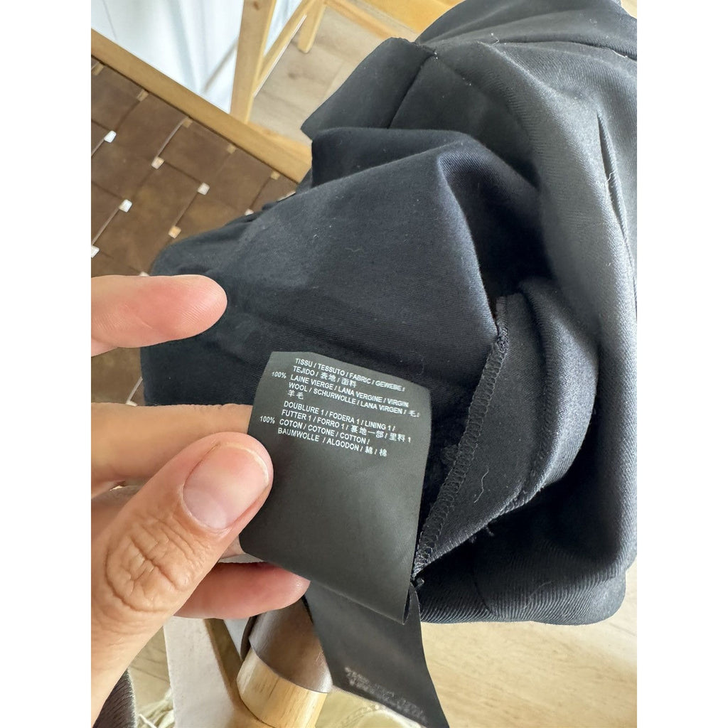 Saint Laurent Pleated Belted Suit shorts 48